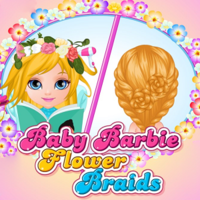 Baby Barbie Flower Braids