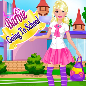 barbie is going to school