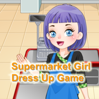 Supermarket Girl Dress Up Game