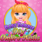 Baby Barbie Diy Ombre Nails