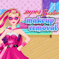 Super Barbie Makeup Removal