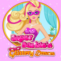 Super Barbie's Glittery Dresses
