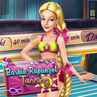 Barbie Rapunzel Tanning