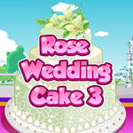 Rose Wedding Cake: 3