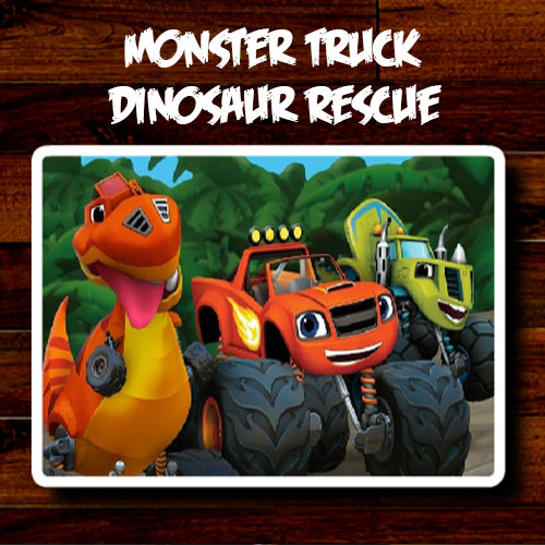 Monster Truck Dinosaur Rescue - Play Monster Truck Dinosaur Rescue at