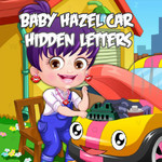Baby Hazel Car Hidden Letters