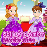 Sofia and Amber Flower Girls