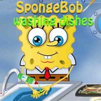 Spongebob: Washing Dishes