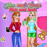 Elsa and Anna: Hide and Seek