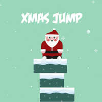 Xmas Jump,Xmas Jump is a simple and convenient arcade game. In the game, you can tap on the screen to let the Santa jump and stack the tower at once. 