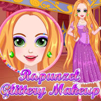 Rapunzel: Glittery Makeup