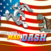 Bugs  & Cecil in Mad Dash