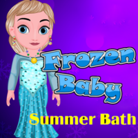 Frozen Baby: Summer Bath