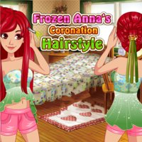 Frozen Anna‘s Coronation Hairstyle