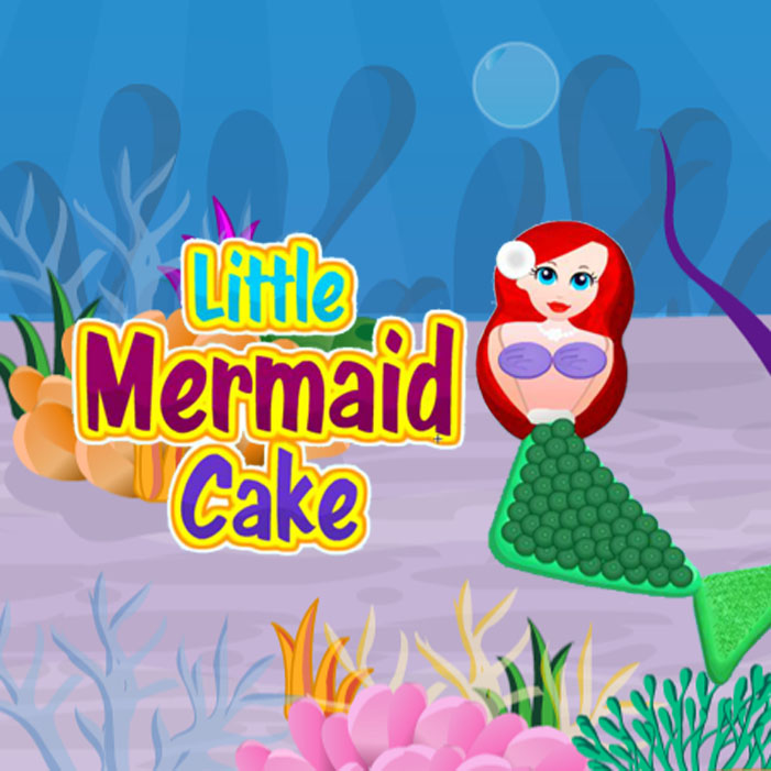Little Mermaid Cake Play Little Mermaid Cake at