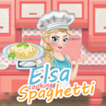 Elsa: Cooking Spaghetti