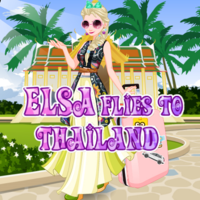 Elsa Flies To Thailand