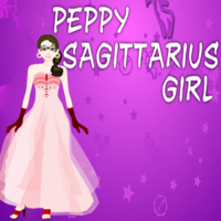 Peppy Sagittarius Girl