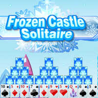 Frozen Castle Solitaire,挑戦的なカードゲームは、この魔法の城の門を越えてあなたを待っています。これらのクールなデッキのそれぞれのカードをすべてクリアできますか？この楽しいオンラインゲームでそれができるかどうかを確認してください。