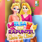Elsa And Rapunzel Share The Closet
