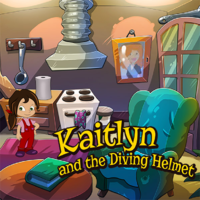 Kaitlyn And The Diving Helmet
