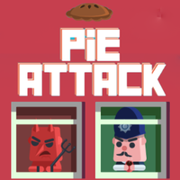Pie Attack,Oh no! Super bad cake villains invaded the city! The police is helpless – only the special Pie Attack force can stop the bad guys! Also, there are some old ladies in the hideout (no idea what kind of bad things the bad guys done to the old ladies). Please don’t throw pie at them as well. Otherwise – it’s Pie Attack time!