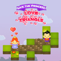 Save the Princess Love Triangle,         Play with the prince and help him bring the magic potion to the frog in order to save the princess. Don't let the other prince to save the princess and get rid of him.   Use the mouse to put objects on the path and start moving.  Have fun!