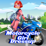Motorcycle Girl Dressup