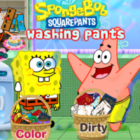 SpongeBob SquarePants Washing Pants