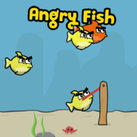 Free Online Games,Angry Fish is a fun HTML 5 game based on a popular concept where you have to kill all the chickens, with the help of angry fish. Every fish has a special ability that will help them get through barriers. You can unlock 15 maps by killing chickens.