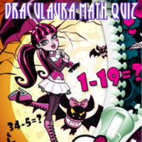 Draculaura Math Quiz