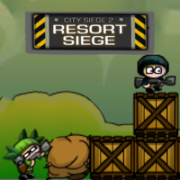 Populaire Jeux,City Siege 2: Resort Siege is an online Shooting Game that you can play on Ugamezone.com for free. You thought it was all over and went on vacation and then this happens... Those darned baddies are back, but this time they are trying to take over the beach! More levels, more units, more destruction! Look out for the all new Spy, Transport 'Copter and Veteran. But what's this? The baddies now have tanks, well that's just not fair and if that wasn't enough they have their own helis and veterans too! This is gonna be a challenge!