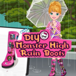 DIY Monster High Rain Boots