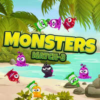 Monsters Match-3,Monsters Match-3 is one of the Blast Games that you can play on UGameZone.com for free. Change the place of two monsters to match 3 or more in a row, in which you have to put the balls of the same color in a series of three pieces or more to achieve the highest possible score. Be careful to account for the scale to the left not falling too low. Otherwise, the game will be over. The game is done in a beautiful summer style!