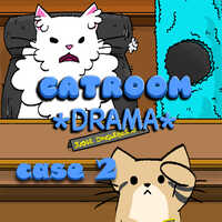 Catroom Drama Case 2,Catroom Drama Case 2は、UGameZone.comで無料でプレイできるCatゲームの1つです。猫が他の猫を小さなクレームコートにドラッグできる1つの場所–そしてあなたは裁判官です！証言を聞き、証拠を集め、正義を分かち合ってください。