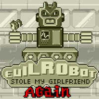 Evil Robot Stole My Girlfriend Again,そのひどいアンドロイドは彼の古いトリック次第です。この男が彼のガールフレンドを再び救助するのを手伝ってもらえますか？