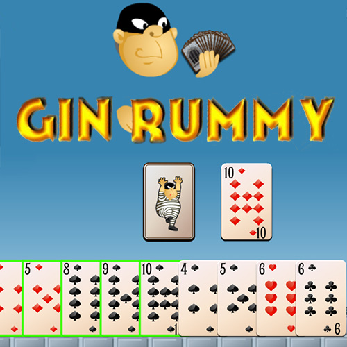 gin rummy rules knocking point