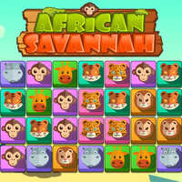African Savannah,African Savannah es uno de los juegos de combinación que puedes jugar gratis en UGameZone.com. ¡Estas criaturas están todas mezcladas! ¿Puedes volver a ponerlos en el orden correcto antes de que se agote el tiempo? Conecte los leones, hipopótamos, cebras y otros animales africanos.