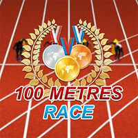 100 Metres Race,Fordern Sie die besten Läufer der Welt heraus und schlagen Sie ihre Zeit beim 100-Meter-Rennen! Sammle Medaillen, um deine Energie zu steigern und das Podium der Champions zu erreichen!
