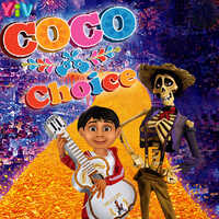 Coco Choice,Miguel Rivera es un niño nacido en una familia que odia la música, pero le encanta la música, por lo que tiene que elegir, elegir la música, el sueño o la familia. En este juego tendrás la oportunidad de persuadir a tu familia, ¡buena suerte!