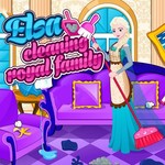 Elsa Cleaning Royal Family