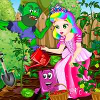 Princess Juliet Garden Trouble,Princess Juliet Garden Trouble is one of the Hidden objects Games that you can play on UGameZone.com for free. Help Princess Juliet save the garden after the trolled has destroyed it. Find all the objects needed to plant vegetables again than plant them and care the vegetables. In the end we will have to wash the vegetables and cook a delicious, healthy salad.