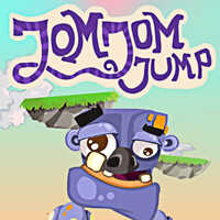 JomJom Jump,JomJom Jump is one of the Jumping Games that you can play on UGameZone.com for free. Try to pick up tasty apples to refill your energy resources and use time bonuses to get more time. Dash from platform to platform in this endless jumping game. How many sweet apples would JomJom eat, before he?ll miss a platform and fall? You'll love JomJom Jump! Much fun!