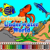 Meilleur nouveau Jeux,Coloring Underwater World is one of the Coloring Games that you can play on UGameZone.com for free. This is the first game from series of coloring games about underwater world and fishes. Play coloring game Underwater world with beautiful fishes and  giant octopus. Choose free mode of  the game and design colorful picture as you like, or choose challenge mode and try to get five stars.