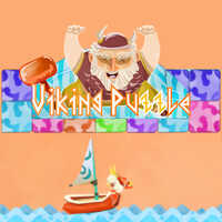 Viking Puzzle,Viking Puzzle is one of the Blast Games that you can play on UGameZone.com for free. Hear ye, hear ye! The Vikings have landed and they are furious! Multicolored bricks block access to their boats. The only way through is to break them, but the more they hit them with their clubs, the more bricks appear. It's up to you to combine the colors. But be careful: you have limited time to do so! An arc of electricity is coming towards you. If it touches you before your Vikings regain control of their ship, the game is over.