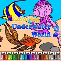 Meilleur nouveau Jeux,Coloring Underwater World 2 is one of the Coloring Games that you can play on UGameZone.com for free. This is the second game from a series of coloring games about the underwater world and fishes. Play coloring game Underwater world 2 with beautiful fishes and jellyfish. Choose the free mode of the game and design colorful pictures as you like, or choose challenge mode and try to get five stars.
