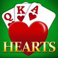 Hearts,Hearts ist eines der Kartenspiele, die Sie kostenlos auf UGameZone.com spielen können. Wenn Sie Kartenspiele mögen, ist Hören für Sie angemessen. Es ist ein Trickkartenspiel vom Typ "Ausweichen", und in dieser Version spielen Sie gegen drei Computergegner. Kannst du sie schlagen?