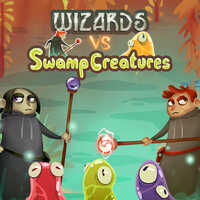Free Online Games,Wizards Vs Swamp Creatures is one of the Magic Games that you can play on UGameZone.com for free. You’re still expecting your admission letter to the school of wizards?  While you’re waiting, you may want to try and give yourself a foretaste of your soon-to-be great life as a magnificent sorcerer.  Between hunting dragons and racing on your broom, you’ll also have to… hunt creatures of flabby jelly in the swamps around your tower.  It’s finally time to put both of your feet in the mud and to launch fireballs on those little vermin. 