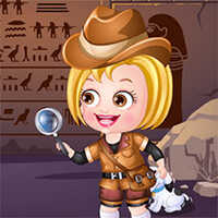 Baby Hazel Archaeologist Dress Up,You can play Baby Hazel Archaeologist Dress Up on UGameZone.com for free. 
Baby Hazel is ready for an exciting adventure! She has got a job as an archaeologist and needs your help to look stylish for this rewarding profession. Choose from dozens of costumes and accessories to give her a fabulous archaeologist makeover.