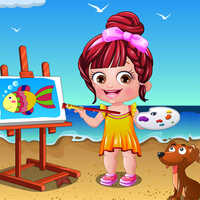 Baby Hazel Artist Dress Up,You can play Baby Hazel Artist Dress Up on UGameZone.com for free. 
Give Baby Hazel an artist makeover in the fun dress up game. Dozens of trendy costumes, hairstyles, hair accessories and shoes to dress up Hazel. Customize the outfits and accessories as per your fashion taste to give a hot new look to her. Two enchanting backgrounds, take your pick. Don't forget to give paintbrush and palette to darling Hazel.